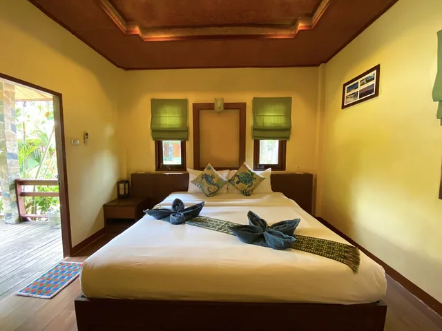 1 Bedroom, Deluxe, Queen Bed, Garden View, Garden Area، Everest Resort 1/2
