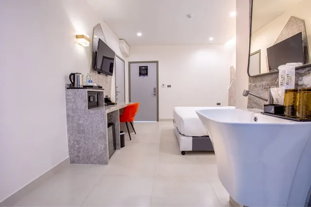 غرفة متصلة عائلية بسريرين منفصلين، Spittze Hotel Pratunam 6/10
