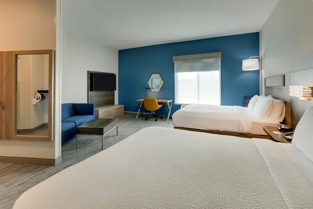 غرفة بسريرين لذوي الإعاقة، Holiday Inn Express Leland - Wilmington Area 3/4