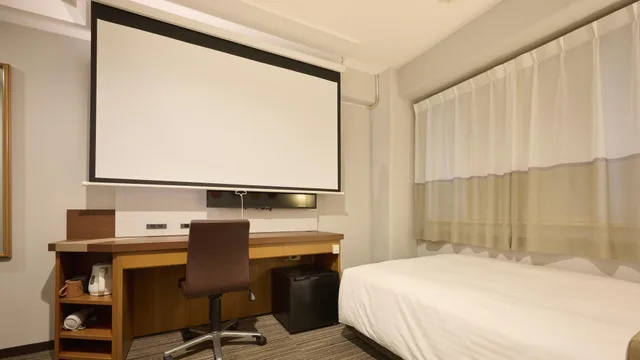 Semi Room, Economy, Semi Double Bed, Sofa، Via Inn Shin Osaka 1/1