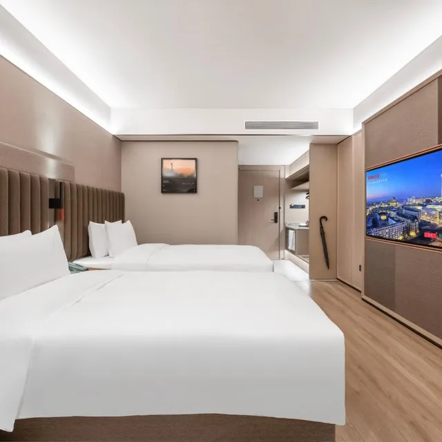 غرفة ديلوكس بسريرين منفصلين، InterCityHotel Shanghai Hongqiao Airport 1/10