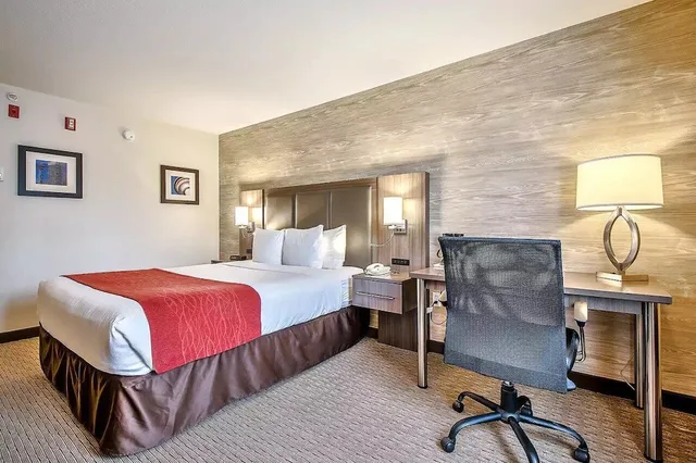 غرفة قياسية بسرير كينج، Comfort Inn & Suites Calgary Airport North 6/7