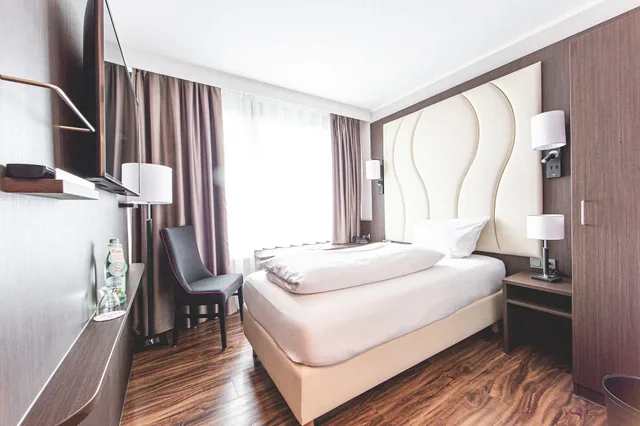 غرفة قياسية مفردة بسرير فردي، PLAZA Hotel Fohr am Bodensee 1/10