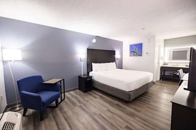 غرفة بسرير مزدوج لذوي الإعاقة، La Quinta Inn by Wyndham Tampa Near Busch Gardens 3/6