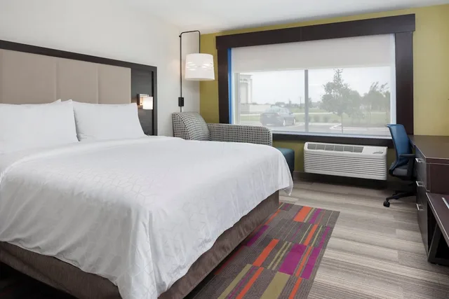 غرفة قياسية بسرير كينج، Holiday Inn Express Suites Bourbonnais East Bradley 1/5