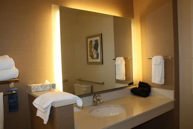 جناح بسرير كينج مع أريكة لذوي الإعاقة، Fairfield Inn And Suites Detroit Lakes 4/5