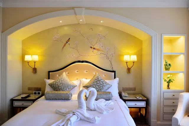 غرفة بزنس بسرير كوين، Urban Island Hotel Shanghai 1/4