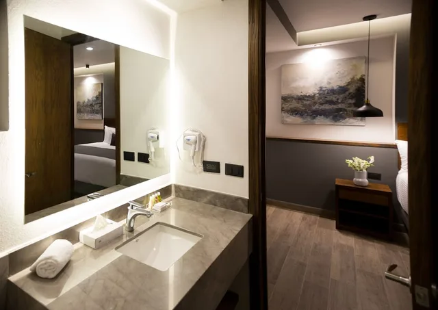 غرفة بسريرين مزدوجين، Gumont Guadalajara Lopez Mateos - Minerva Hotel 6/6