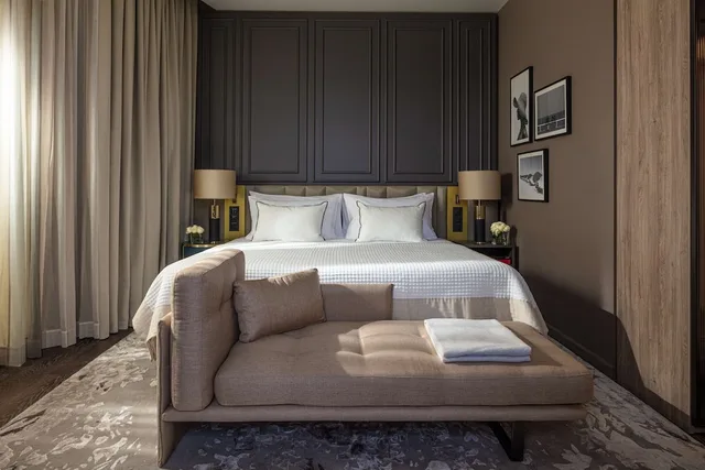 جناح بإطلالة على البحر بشرفة مع سرير إضافي، Anantara Plaza Nice Hotel 1/3