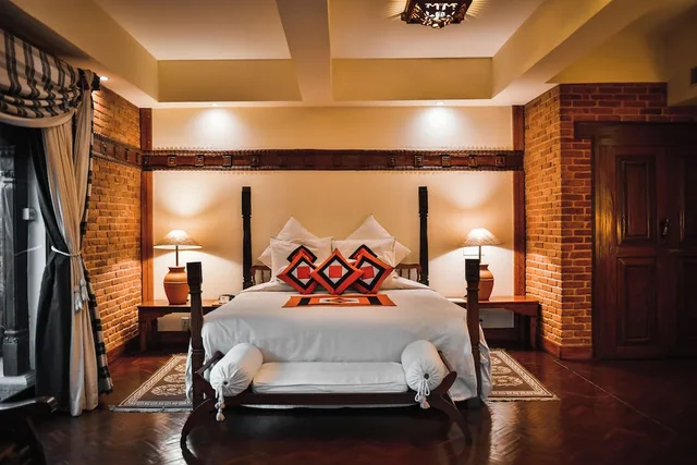 جناح تنفيذي بثلاثة أسرّة، The Dwarika S Hotel 2/7