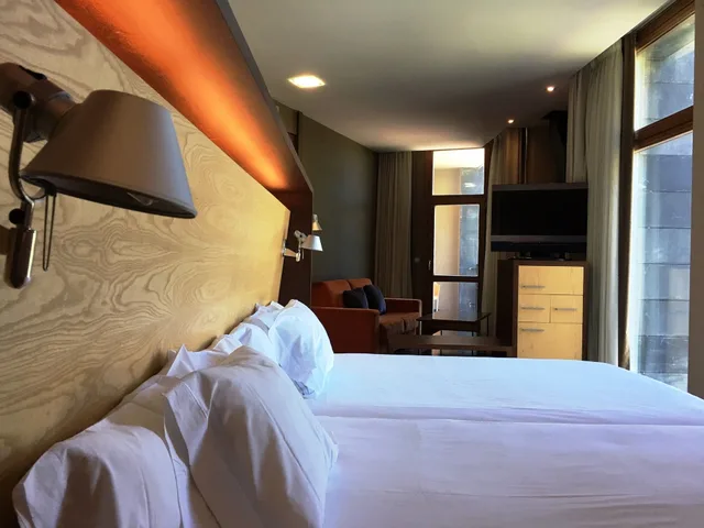 غرفة جونيور بسريرين مزدوجين مع أريكة، Sommos Hotel Aneto 3/10