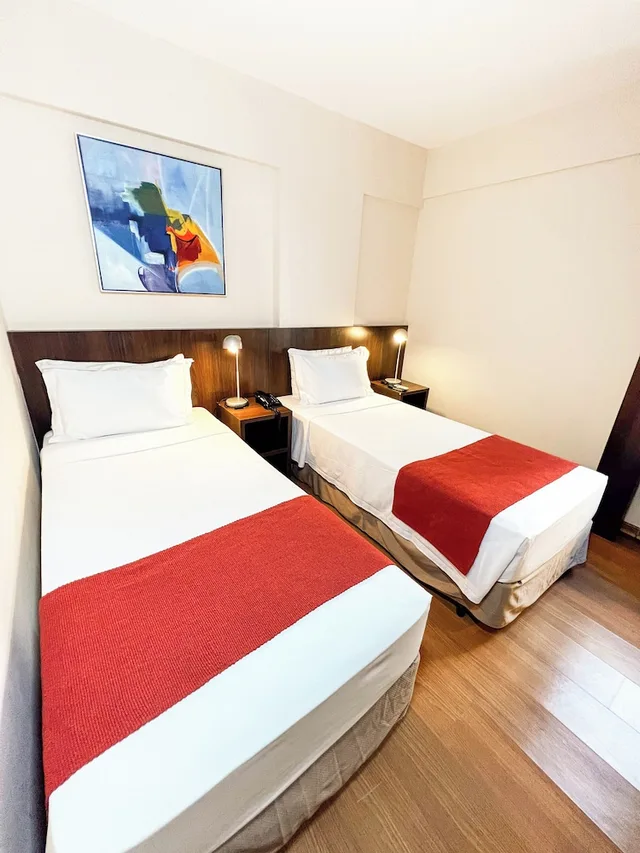 غرفة اقتصادية مفردة بسريرين منفصلين، Royal Design Savassi Hotel 1/3