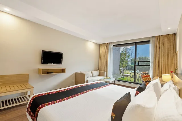 غرفة عائلية بسرير كوين بإطلالة على الجبل، Sterling Manali 5/10