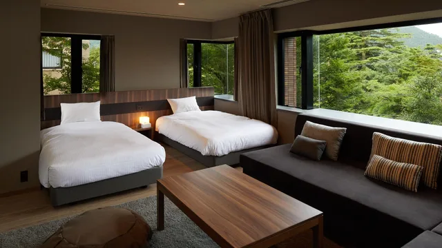 Condominium, Type B, Deluxe, Twin Beds, Mountain View، Hakone Yutowa 1/1