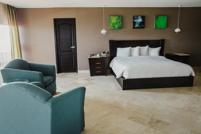 جناح سوبيريور بسرير كينج بشرفة بغرفة نوم واحدة، Hilton Garden Inn Boca Del Rio Veracruz 3/6