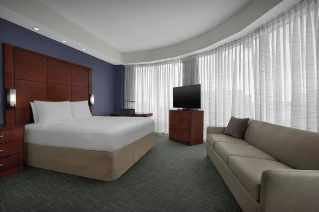 استوديو بسرير كينج، RESIDENCE INN BY MARRIOTT PORTLAND DOWNTOWN WATERFRONT 3/5