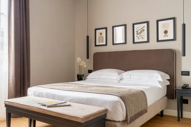 غرفة ديلوكس بسرير مزدوج، Flom Boutique Hotel 1/2