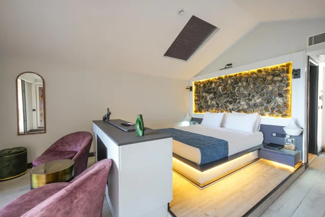 غرفة ديلوكس بإطلالة على البحر بجاكوزي، Ramitos Boutique Hotel 3/10