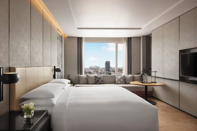 جناح بسرير كينج، Marriott Bangkok Hotel the Surawongse 2/4