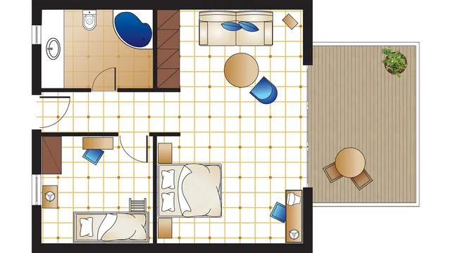 Marin Bay First Row, Family, Suite, Bungalow, Lateral Side Sea View، Grecotel Marine Palace & Aqua Park 3/3
