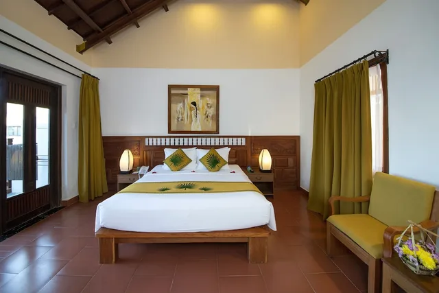 غرفة ديلوكس بسرير كوين بإطلالة على البحر، Palm Garden Beach Resort & Spa 2/6
