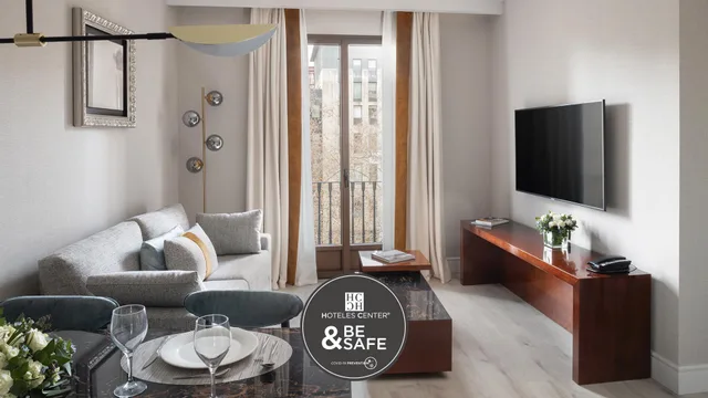 غرفة بسرير مزدوج، Suites Center Barcelona 1/1