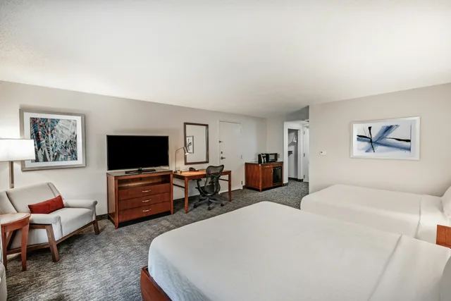 غرفة بسريرين كوين لذوي الإعاقة، Hilton Garden Inn Aiken 2/2