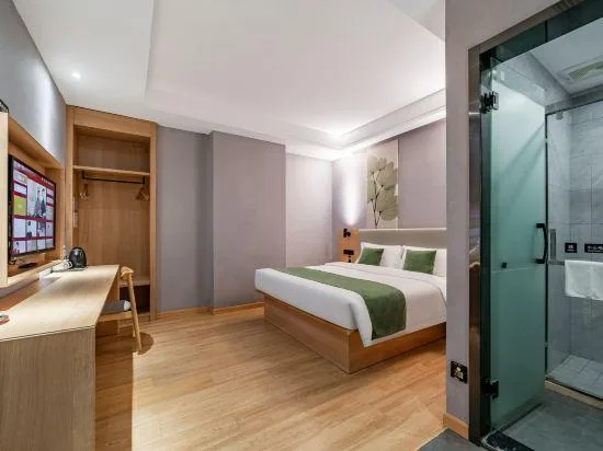 Room, Queen Bed, GREENTREE INN ZHEJIANG SHAOXING SHANGYU DISTRICT HIGH-SPEED RAIL STATION BUSINESS HOTEL 2/2