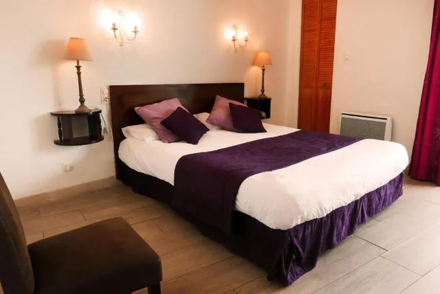 غرفة كومفورت مفردة بسريرين منفصلين، Hôtel Le Catalan Restaurant Le Miradou 5/6