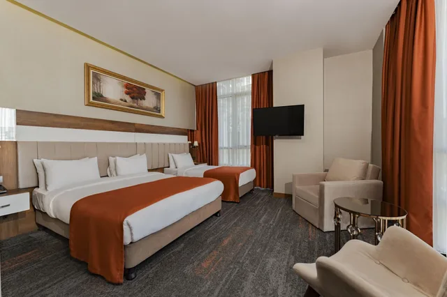 غرفة عائلية رباعية بغرفتي نوم للمدخنين، Vespia Hotel 2/8