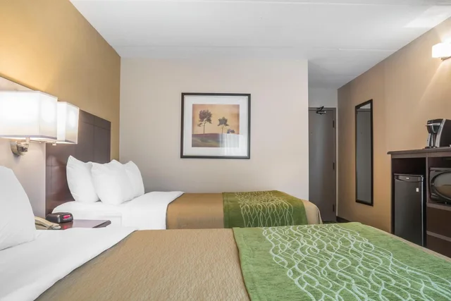 غرفة بسريرين كوين في الطابق الأرضي، Comfort Inn Chatham 4/6