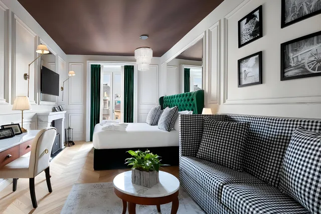 غرفة ديلوكس بسرير مزدوج بإطلالة، Matilde Boutique Hotel, WorldHotels Elite 1/1