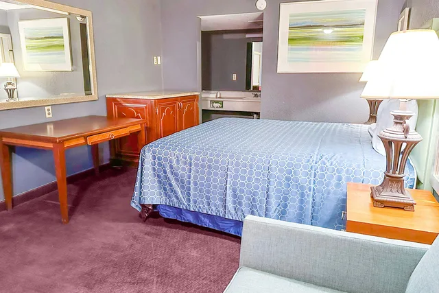غرفة بسرير كينج، Hahira Inn By OYO near Valdosta 5/10