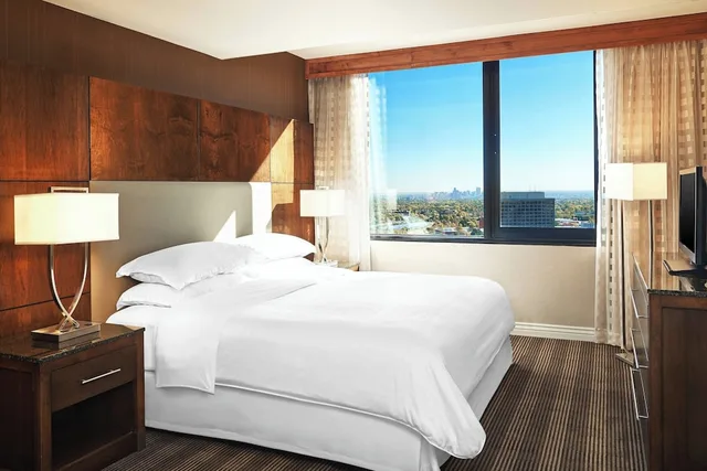 غرفة كلوب بسريرين كوين بإطلالة على المدينة، Sheraton Denver West Hotel 3/4