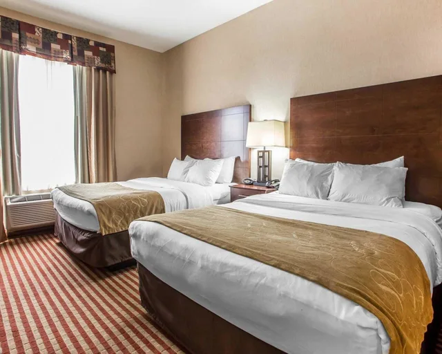 جناح بسريرين كوين مع أريكة، Comfort Suites Troy-I75 1/10