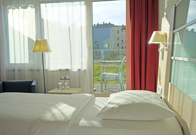 غرفة قياسية بشرفة، Park Inn By Radisson Linz 10/10
