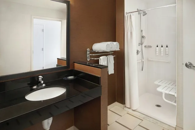 Suite, King Bed, Sofa, Fairfield Inn Suites Reading Wyomissing 5/6
