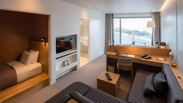 Bunker, Deluxe, Twin Beds, Ocean View، Nest Hotel Incheon 1/1
