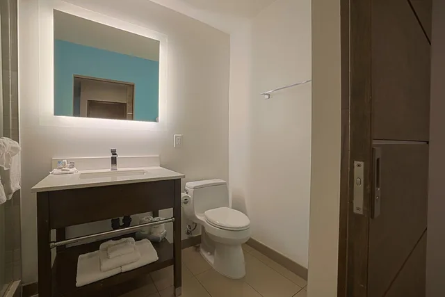 غرفة ديلوكس بسرير كينج بشرفة مع أريكة، The Cove Hotel, Ascend Hotel Collection 4/5
