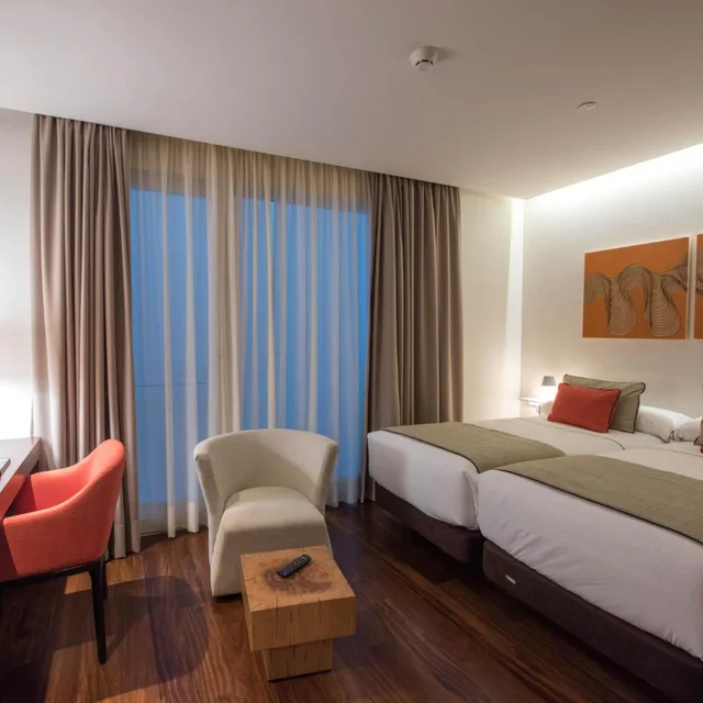 غرفة بسرير مزدوج أو سريرين منفصلين، Carris Porto Ribeira 2/10