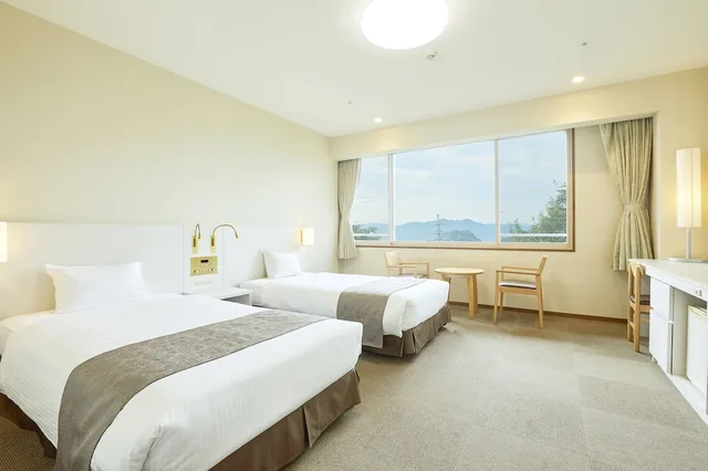 غرفة قياسية بسريرين منفصلين، Kamenoi Hotel Fukui 2/2