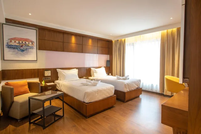 غرفة بسريرين منفصلين، Hotel Span International 2/2