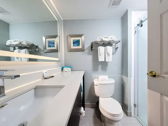 Suite, King Bed, Living and Dining Areas, Holliday Inn Belcamp Aberdeen Area Ex Wingate By Wyndham Aberdeen Edgewood 9/10