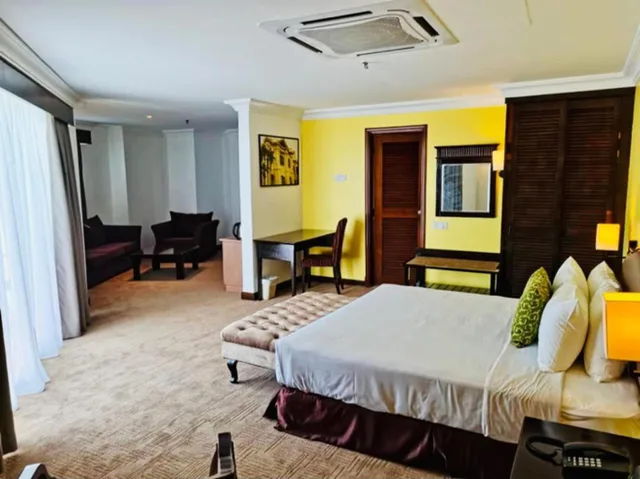 جناح جونيور بإطلالة جزئية على البحر، Ehsan Seaview Hotel 1/2