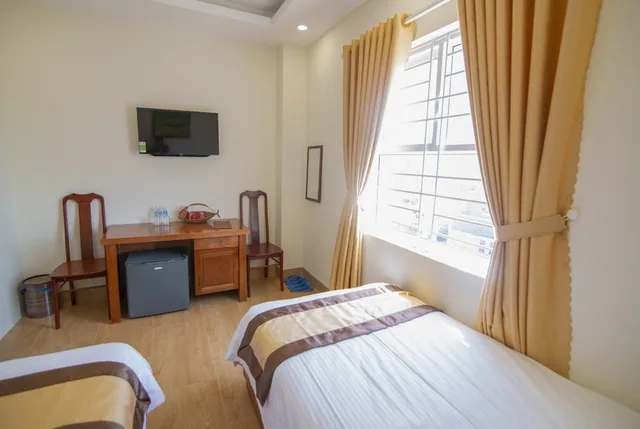غرفة بسريرين منفصلين، Green Hotel - Hostel 3/4