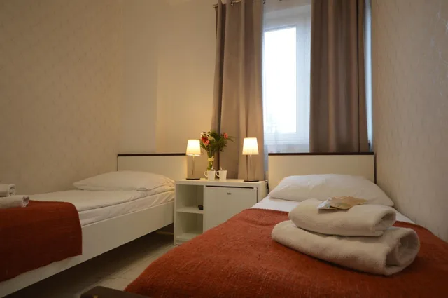 غرفة قياسية بسريرين منفصلين، Cracow Central Aparthotel 8/10