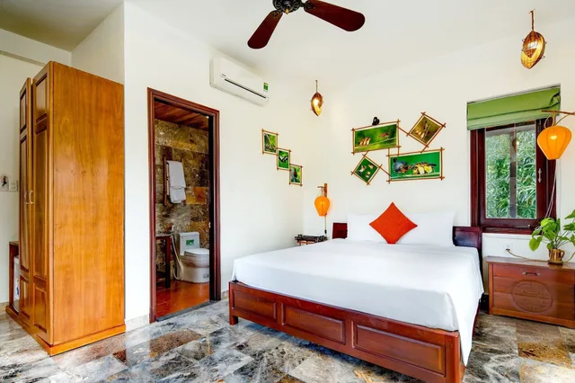 غرفة ديلوكس بسرير مزدوج، An Bang Morning Glory Beach Homestay 2/4
