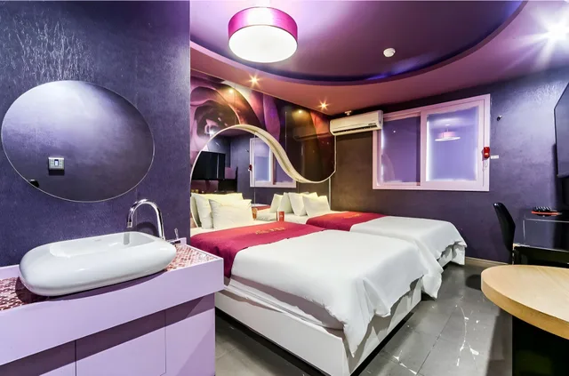 غرفة ديلوكس بسرير كوين، Hotel June Haeundae 4/4