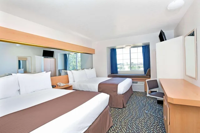 غرفة بسريرين كوين، Microtel Inn And Suites Morgan 1/1
