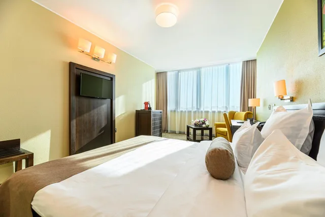 غرفة بزنس سوبيريور بإطلالة على النهر في الطابق العلوي، Vega Hotel 3/10